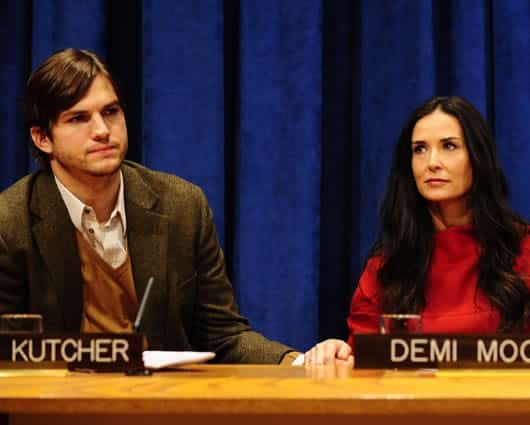 Moore y Kutcher se casaron en 2005. Foto: AFP