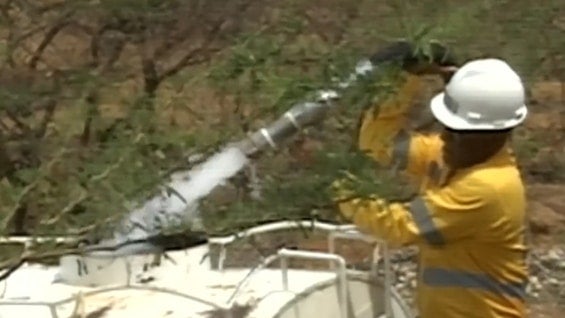 Las obras del acueducto de Riohacha se iniciaron en 2014. Foto: NoticiasRCN.com