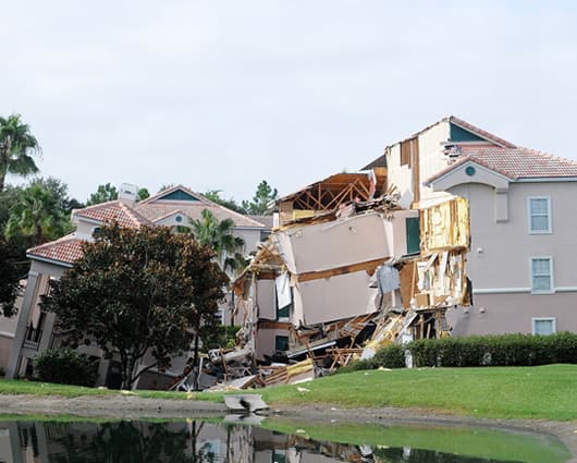 El Summer Bay Resort de la población de Clermont, en el condado de Lake. Foto: AFP