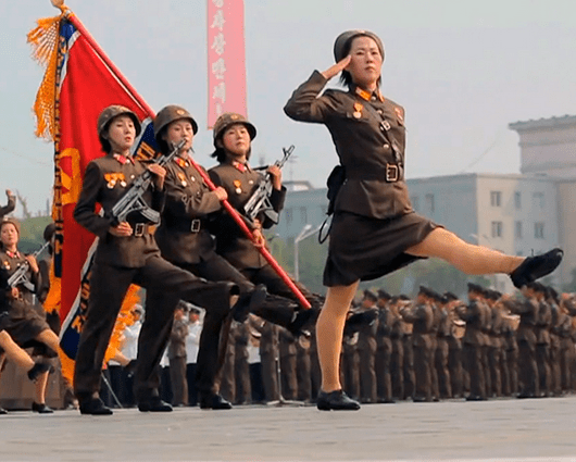 En Pyongyang transcurrió el mayor desfile militar de la historia del país. Foto: Oficial