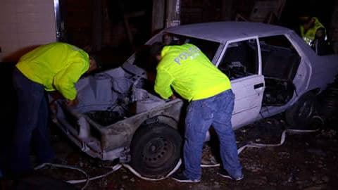 Los capturados fueron dejados a disposición de la autoridad judicial competente. Foto Policía Nacional