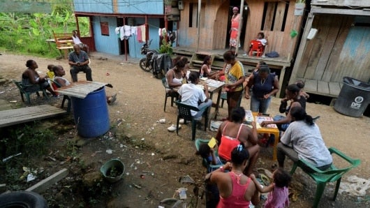 Foto: AFP. Departamento de Chocó, al oeste de Colombia.
