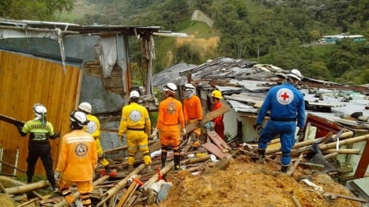 Unas 30 personas han sido rescatadas.