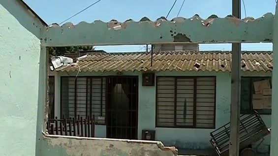 Tan solo en una cuadra hay cuatro casas que permanecen abandonadas. Foto: NoticiasRCN