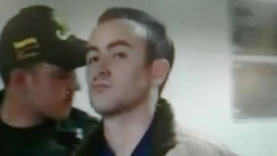 Mateo Gutiérrez León, capturado por las autoridades. Foto: NoticiasRCN.com