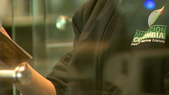 Los funcionarios fueron capturados en el aeropuerto El Dorado el pasado 29 de agosto. Foto: NoticiasRCN.com