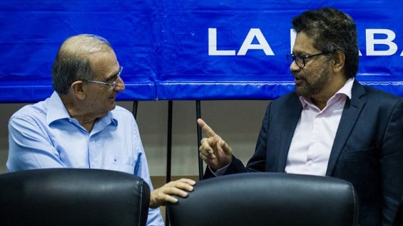 El Gobierno y las Farc han logrado acuerdos en cuatro de los seis puntos de la agenda. AFP