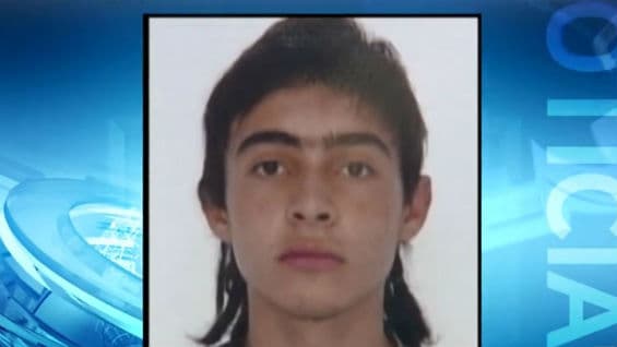 El joven grafitero Diego Felipe Becerra. Foto Noticias RCN