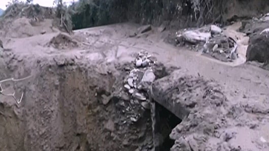 Las autoridades esperan que las lluvias bajen para proceder con el rescate. Foto: NoticiasRCN.com