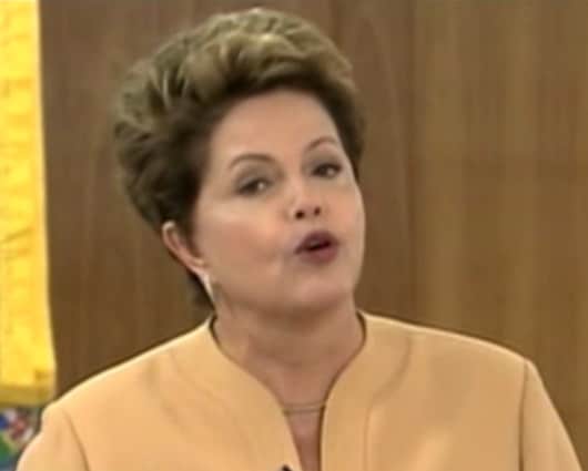 Dilma Rousseff, presidenta de Brasil. Foto: AFP.