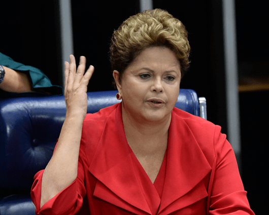 Dilma Rousseff, presidenta de Brasil. Foto: AFP