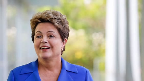 Dilma Rousseff, presidenta brasileña y candidata a la reelección. Foto: EFE.