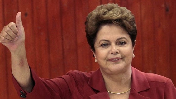Dilma Rousseff, presidenta brasileña. Foto: EFE