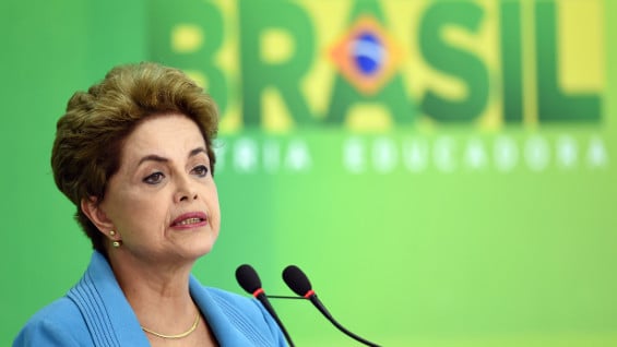Dilma Rousseff, suspendida presidenta de Brasil. Foto Archivo AFP
