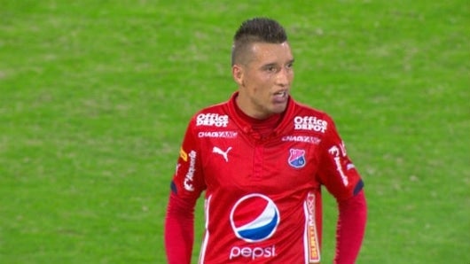 El jugador del Independiente Medellín, John 'Goma' Hernández. Foto: DeportesRCN.com
