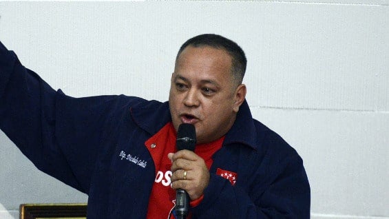 Diosdado Cabello. Foto: AFP.