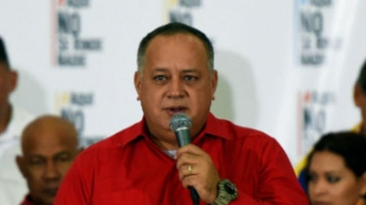 Diosdado Cabello, diputado oficialista. Foto Archivo AFP