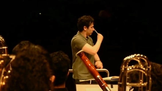 Andrés Orozco, director de la Filarmónica Joven de Colombia. Foto: NoticiasRCN.com