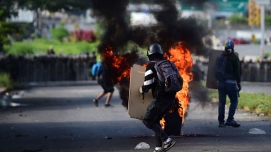 Disturbios en Venezuela. Ronaldo Schemidt / AFP