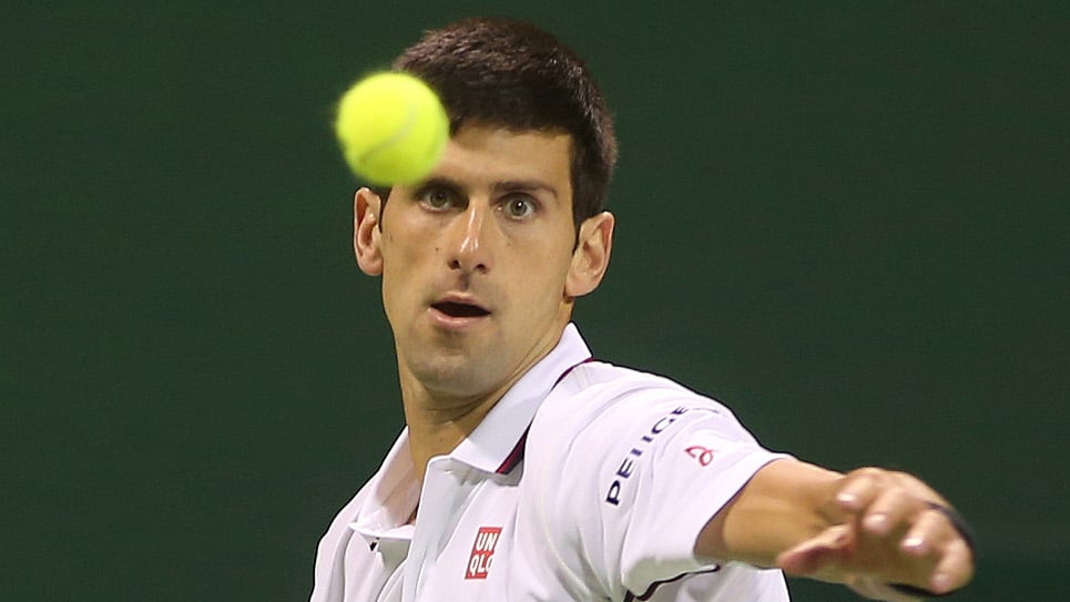 Novak Djokovic, número uno mundial. AFP