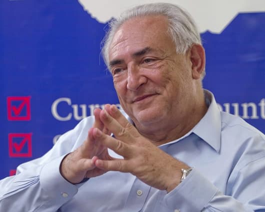 El exdirector del Fondo Monetario Internacional, Dominique Strauss-Kahn. Foto: AFP