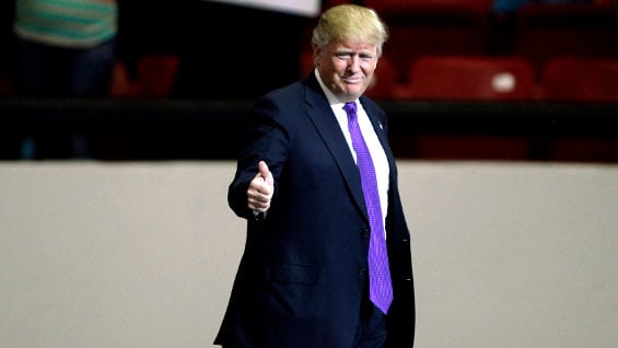 Donald Trump, candidato republicano. Foto: AFP.