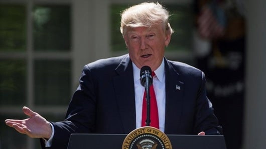 Donald Trump, presidente de Estados Unidos. Foto: EFE.