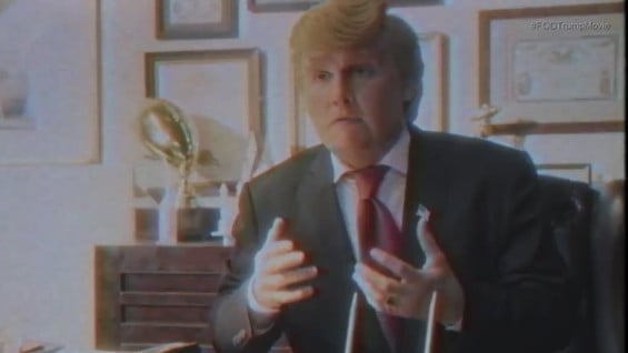 Johnny Depp como Donald Trump. Foto: Funny or Die