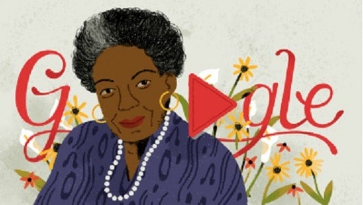 Doodle a la poeta y activista afroamericana Maya Angelou/ NoticiasRCN.com