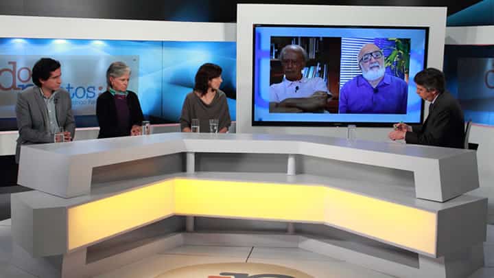 Periodistas y estudiosos debaten el papel de los medios de comunicación en las campañas electorales. Foto: Noticias RCN.
