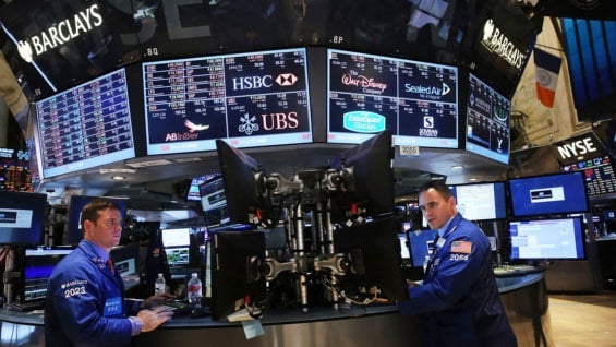 Este jueves la acción de Apple bajo 1,66 %. Foto: AFP