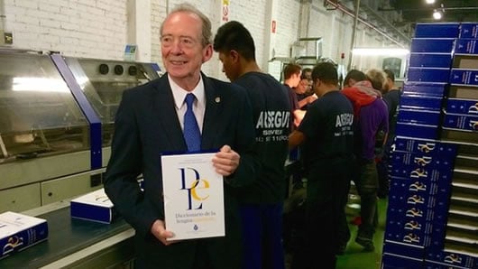 José Manuel Blecua, director de la RAE. Foto oficial.