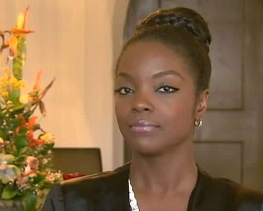 Ana Harlem Mosquera, actriz afrocolombiana. Foto: Noticias RCN