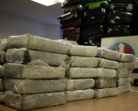 Las 1,3 toneladas de cocaína fueron incautadas en un vuelo de Air France entre Caracas y París. Foto: AFP