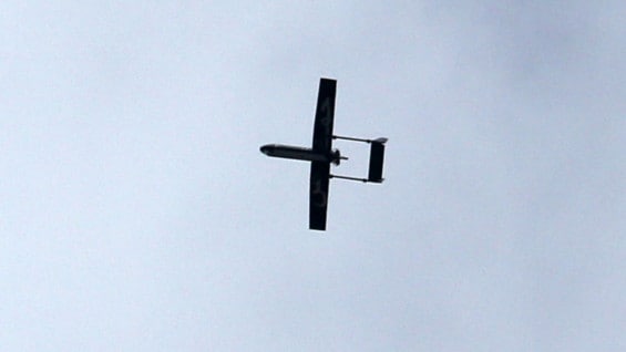 Hamas usa drones para sobrevolar la Franja de Gaza. Foto: AFP