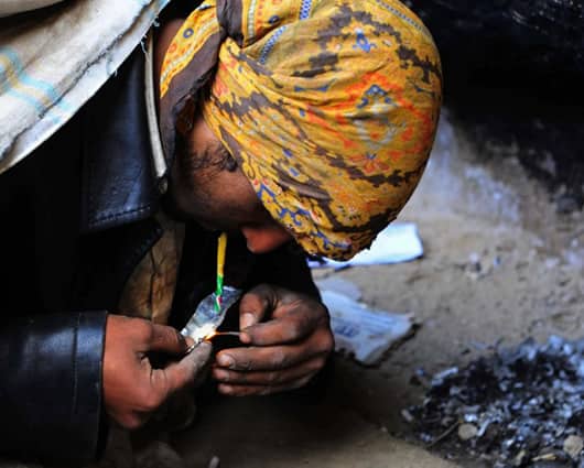 En Colombia hay entre 200.000 y 300.000 personas que necesitan ayuda por el consumo de drogas. Foto: AFP
