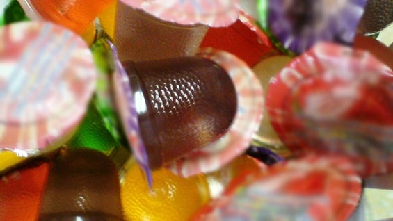 Las minigelatinas en cápsula.