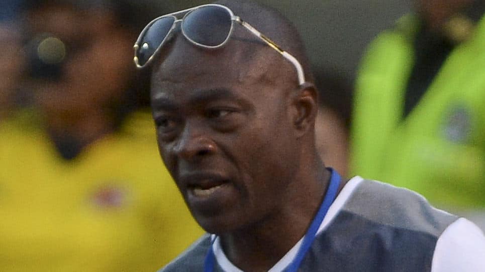 Ubaldo Duany, entrenador de Caterine Ibargüen. Foto: AFP.