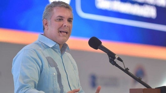 Iván Duque, presidente de Colombia. Foto: Efraín Herrera - Presidencia