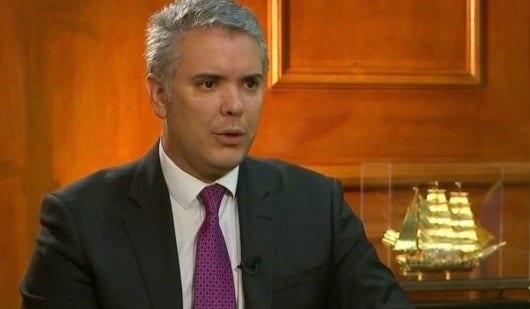 El presidente Iván Duque.