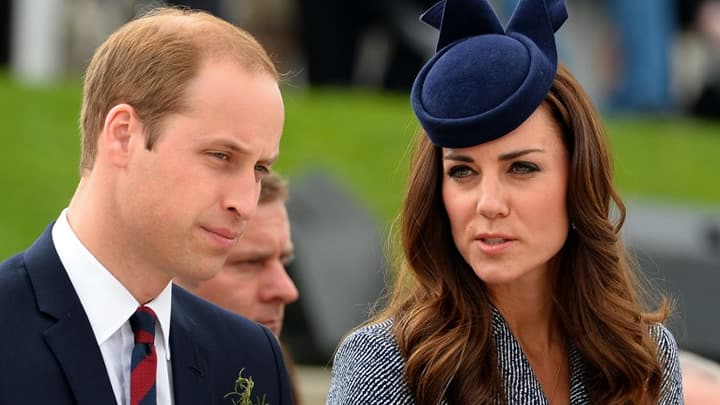 El duque y la duquesa de Cambridge. Foto: AFP