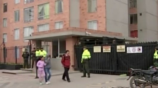 El conjunto residencial donde murieron los jóvenes.