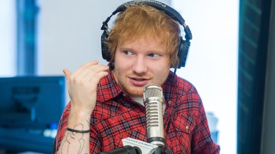 Ed Sheeran, músico británico. Foto: AFP.