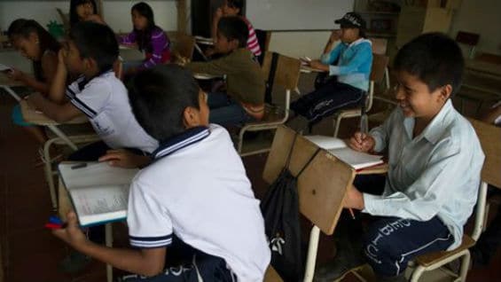 Los docentes de las instituciones beneficiadas en el Chocó también contarán con un material de guía. Foto Noticias RCN