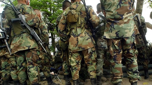 Ahora se espera que el Ejército se pronuncie ante la orden de la Alcaldía de Bogotá. Foto: AFP.