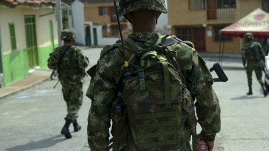 Los guerrilleros fueron dados de baja en zona rural de Toribio, Cauca.
