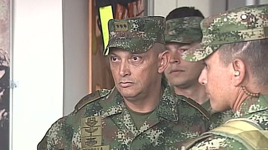 El comandante del Ejército Nacional, General Jaime Lasprilla. Foto: Noticias RCM.