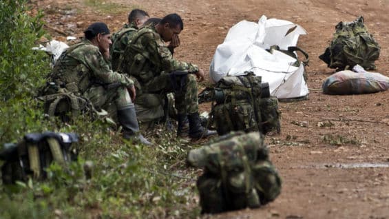 Las Farc no descartaron que hechos de este tipo se repitan. Foto: AFP.