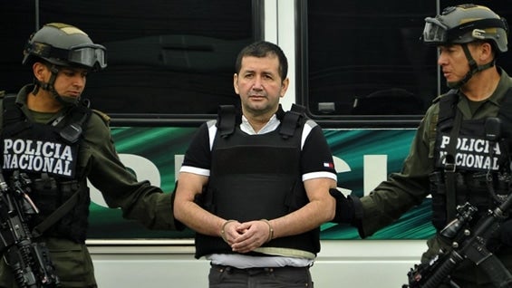 Daniel Barrera, condenado en EE.UU. por narcotráfico y lavado de activos. Foto: AFP.