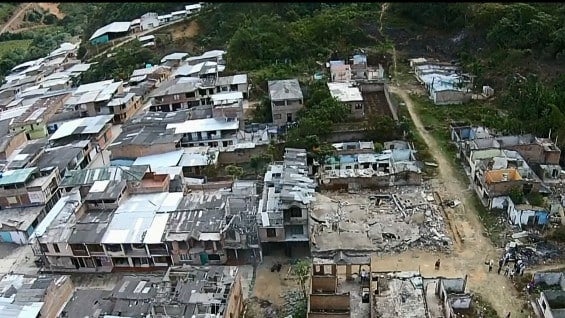 Población de El Mango, Cauca. Foto: Noticias RCN.
